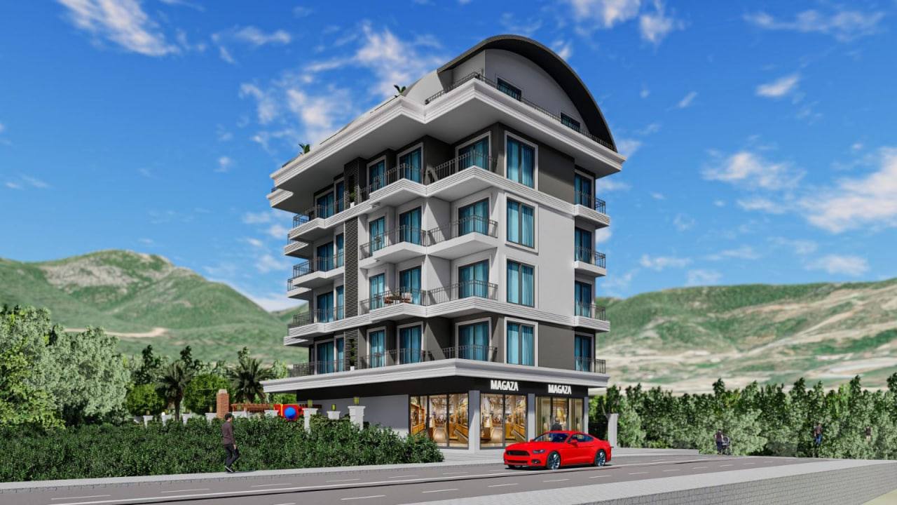 1–2-Bedroom Apartments in Tosmur, Alanya