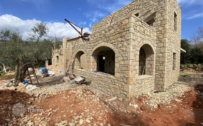New Stone House with Sea View in Messinia, Peloponnese