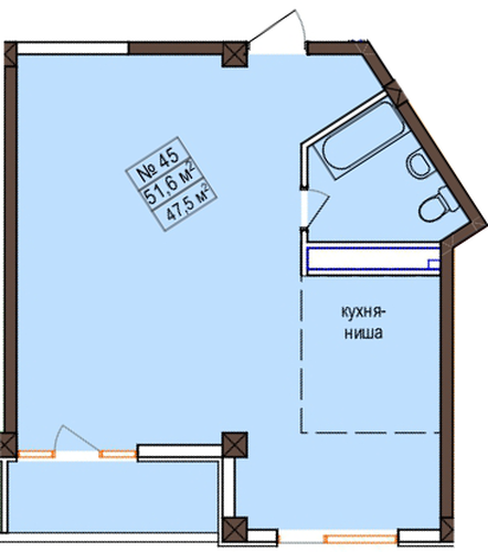 Studio Apartment in Marmellad, Sochi