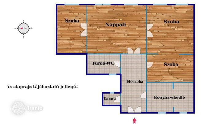 4-комнатная квартира 127 м² в Районе IX (Ференцвароше), Венгрия