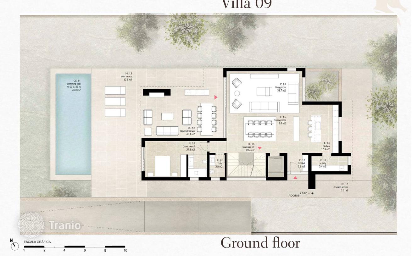 5-комнатный коттедж 495 м² в Дении, Испания, фото 2
