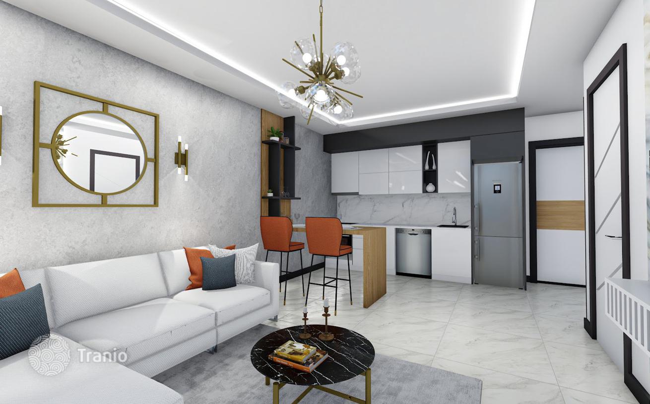 Luxury Residence with Pools and Parking near Beach and Center, Oba, Alanya