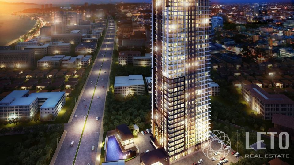 Квартира в Паттайе, Таиланд, 44 м²