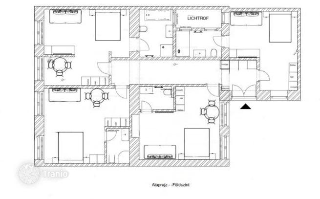 8-комнатная квартира 130 м² в Будапеште, Венгрия, фото 3