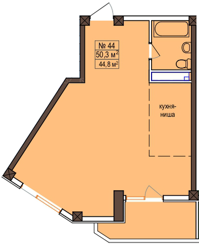 Studio Apartment in Marmemad, Sochi