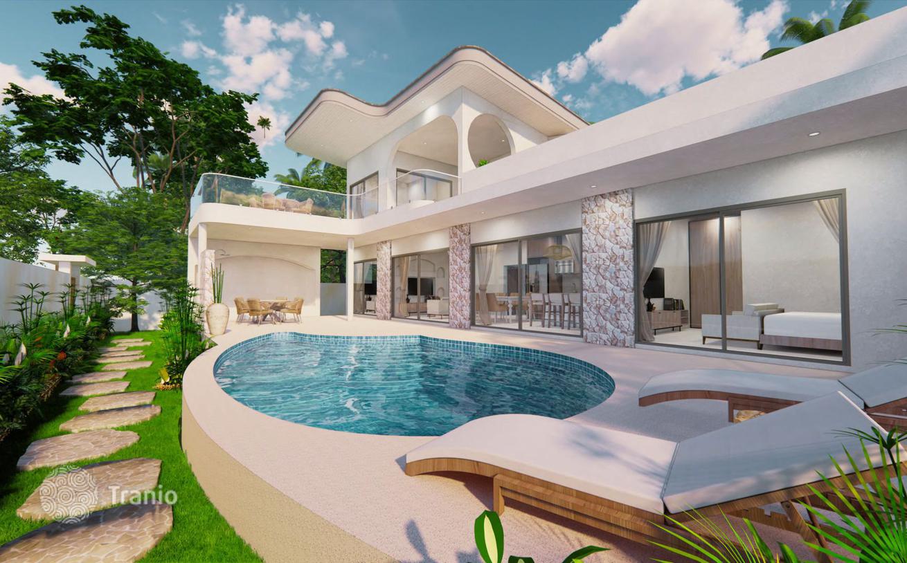 New Villas with Pools and Sea Views in Choeng Mon, Koh Samui, photo 2