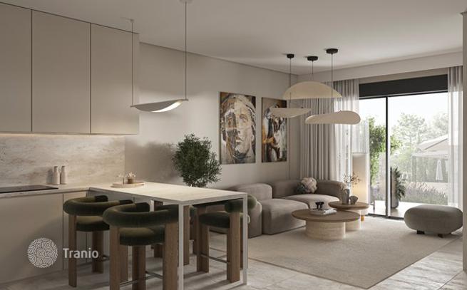 New Apartments with Shared Pools 100 m from the Sea in Nikiti