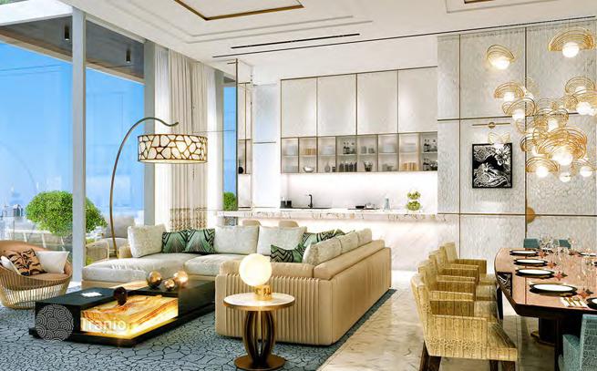 Cavalli Tower Luxury Apartments 850 m from Private Beach in Dubai Marina, Dubai