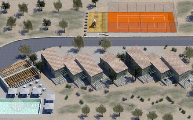 New Villas with Shared Pool and Tennis Court in Kalamata, Peloponnese