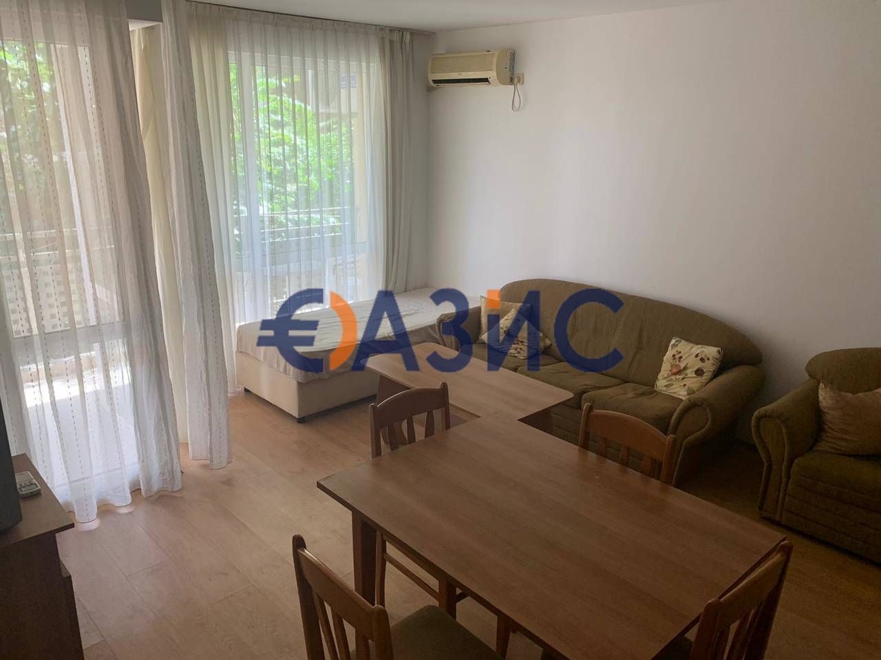 Апартаменты в Несебре, Болгария, 60 м², фото 3