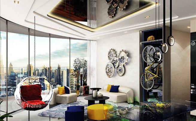 New Volta High-Rise Apartments with Pool and Panoramic Views in Business Bay, Dubai