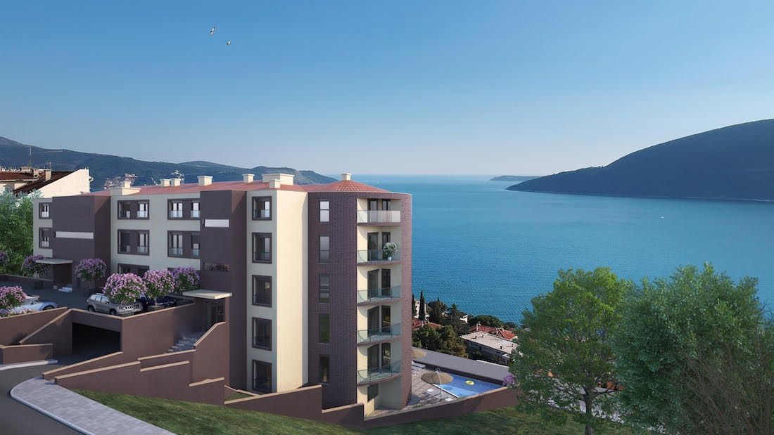Квартира в Херцег-Нови, Черногория, 61 м²