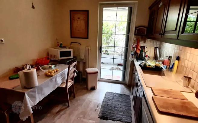 3-Bedroom Apartment with Balconies and Fireplace in Vrylisia, Athens, photo 4