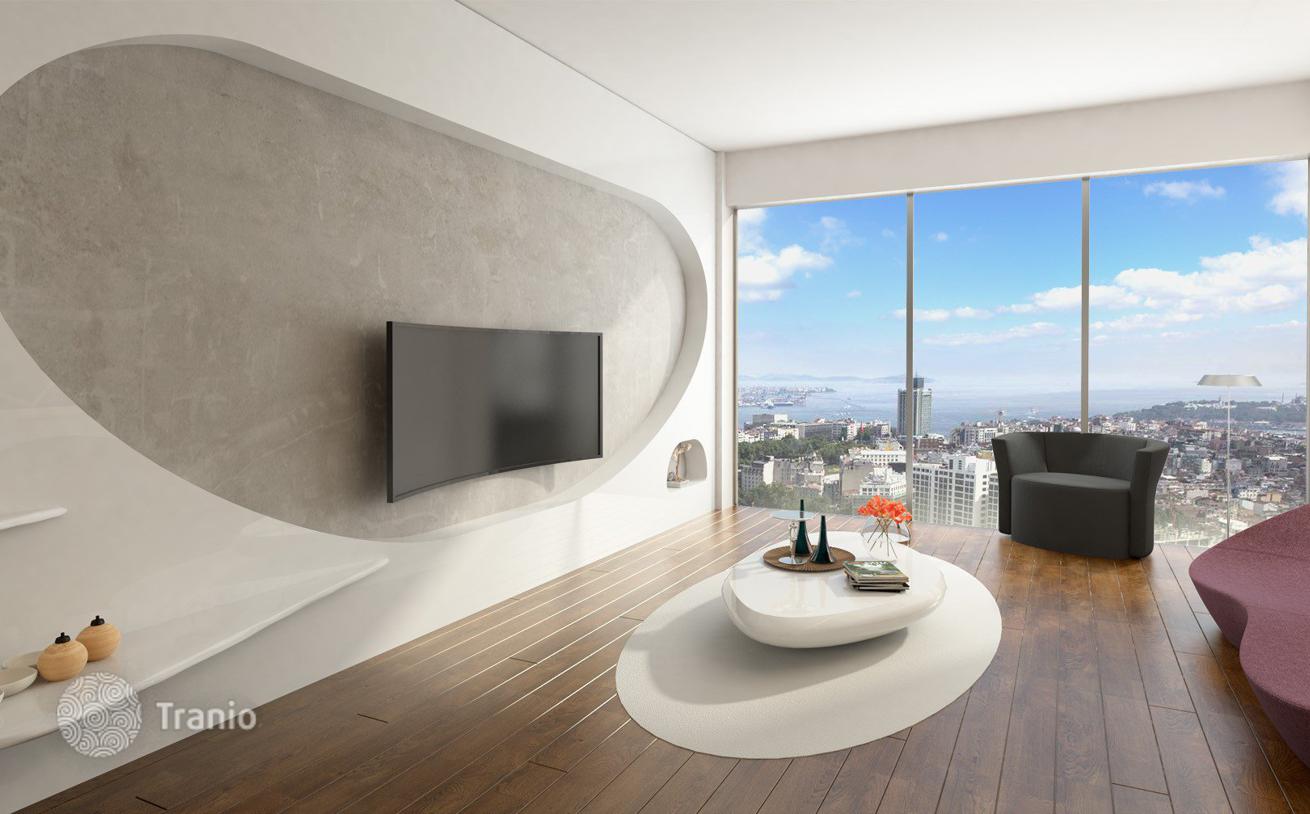 Modern Apartments with City Views in Sisli, Istanbul