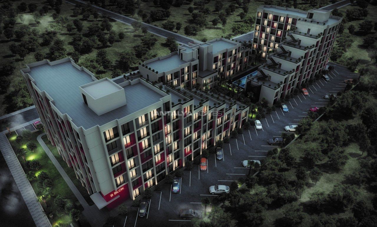 Апартаменты в Анталии, Турция, 35 м²