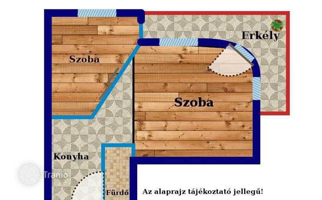 2-комнатная квартира 55 м² в Районе I (Районе Крепости), Венгрия, фото 3