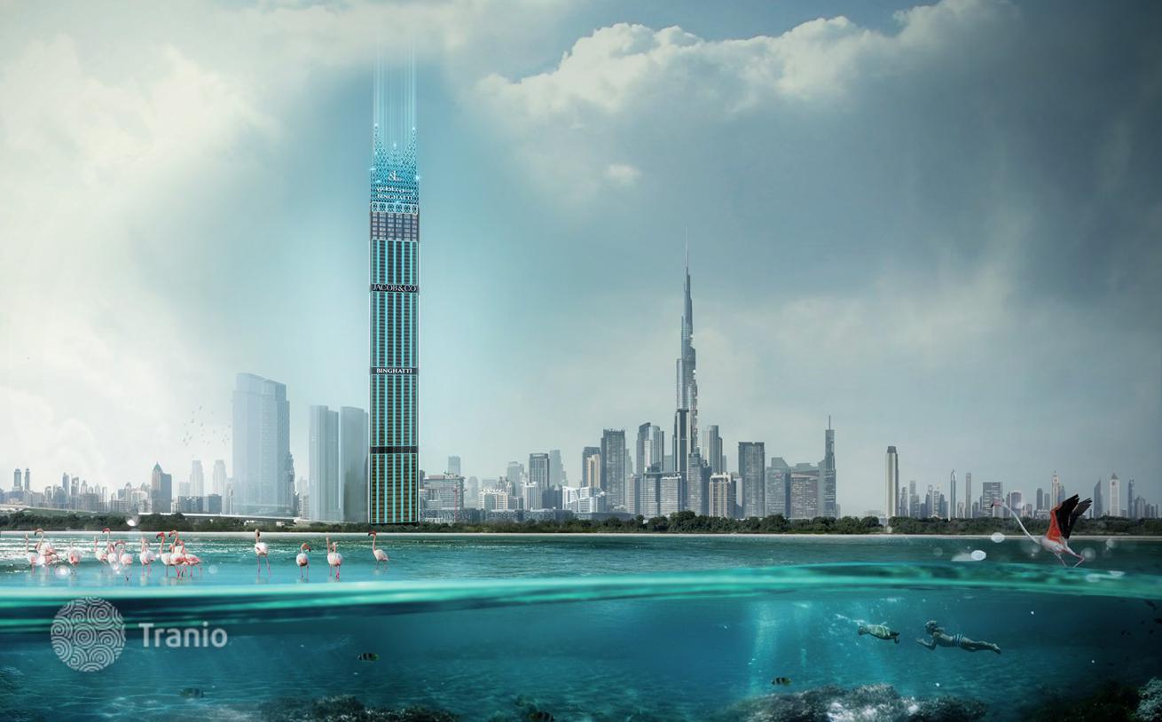 Luxury Apartments with Pool and Spa in Burj Binghatti Jacob, Business Bay, Dubai
