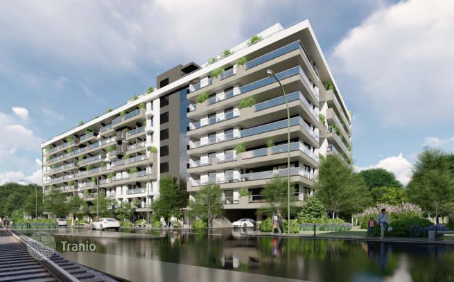 4-комнатные апартаменты в новостройке 109 м² в Районе XI (Уйбуде), Венгрия