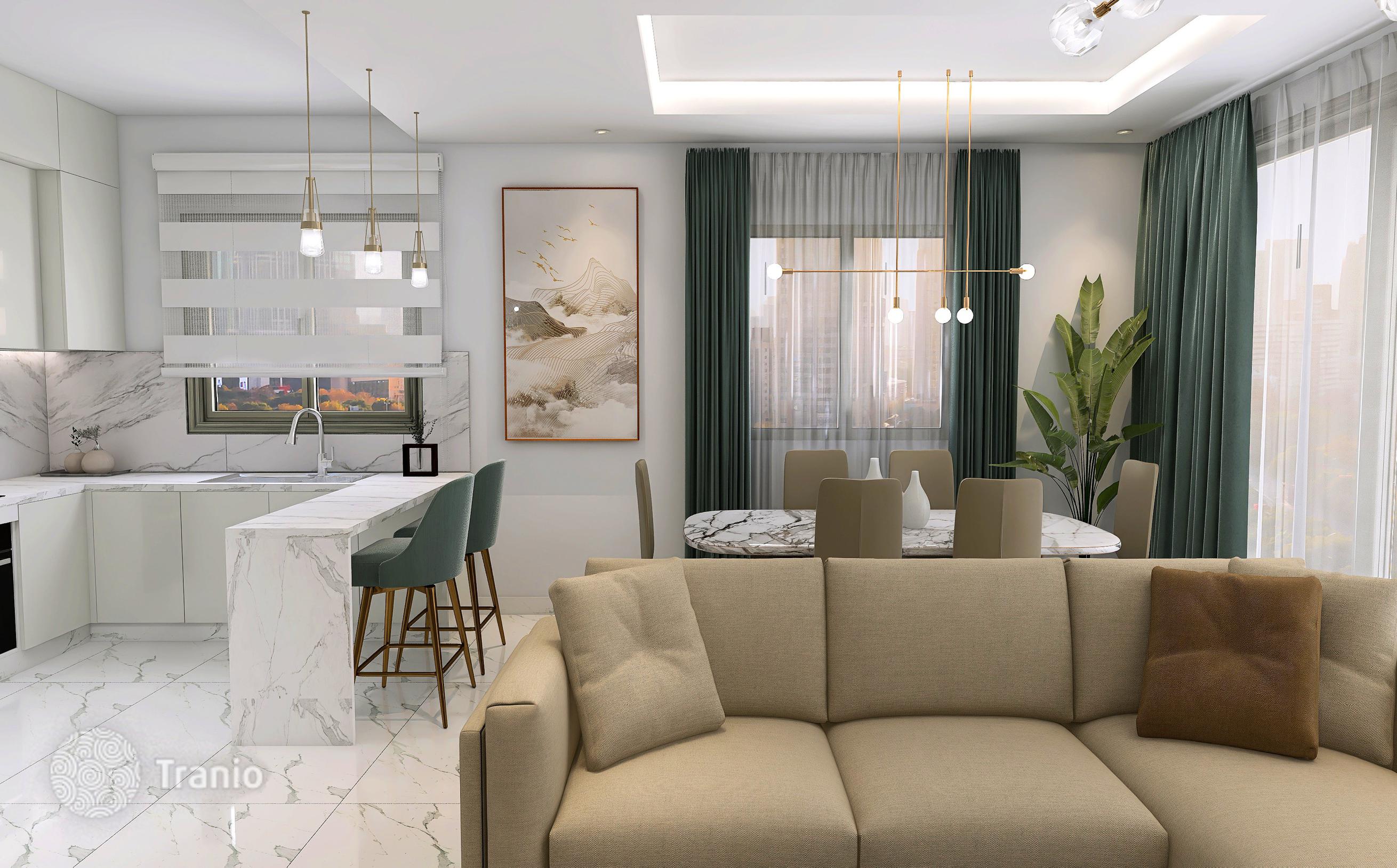 1-комнатная квартира 52 м² в Ливадии, Кипр, фото 2