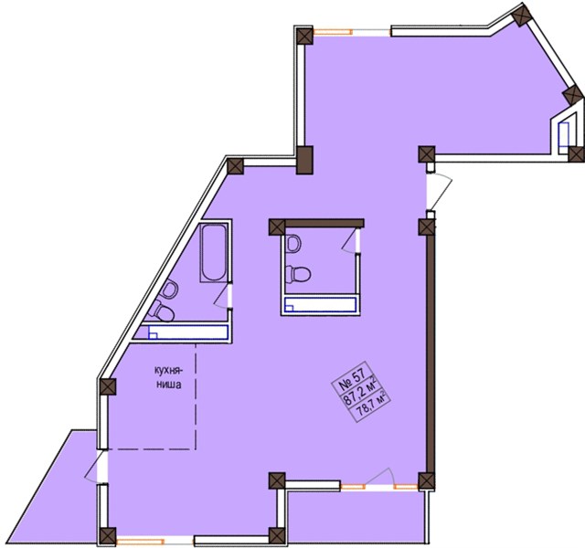Studio Apartment in Marmelad, Lazarevsky District, Sochi