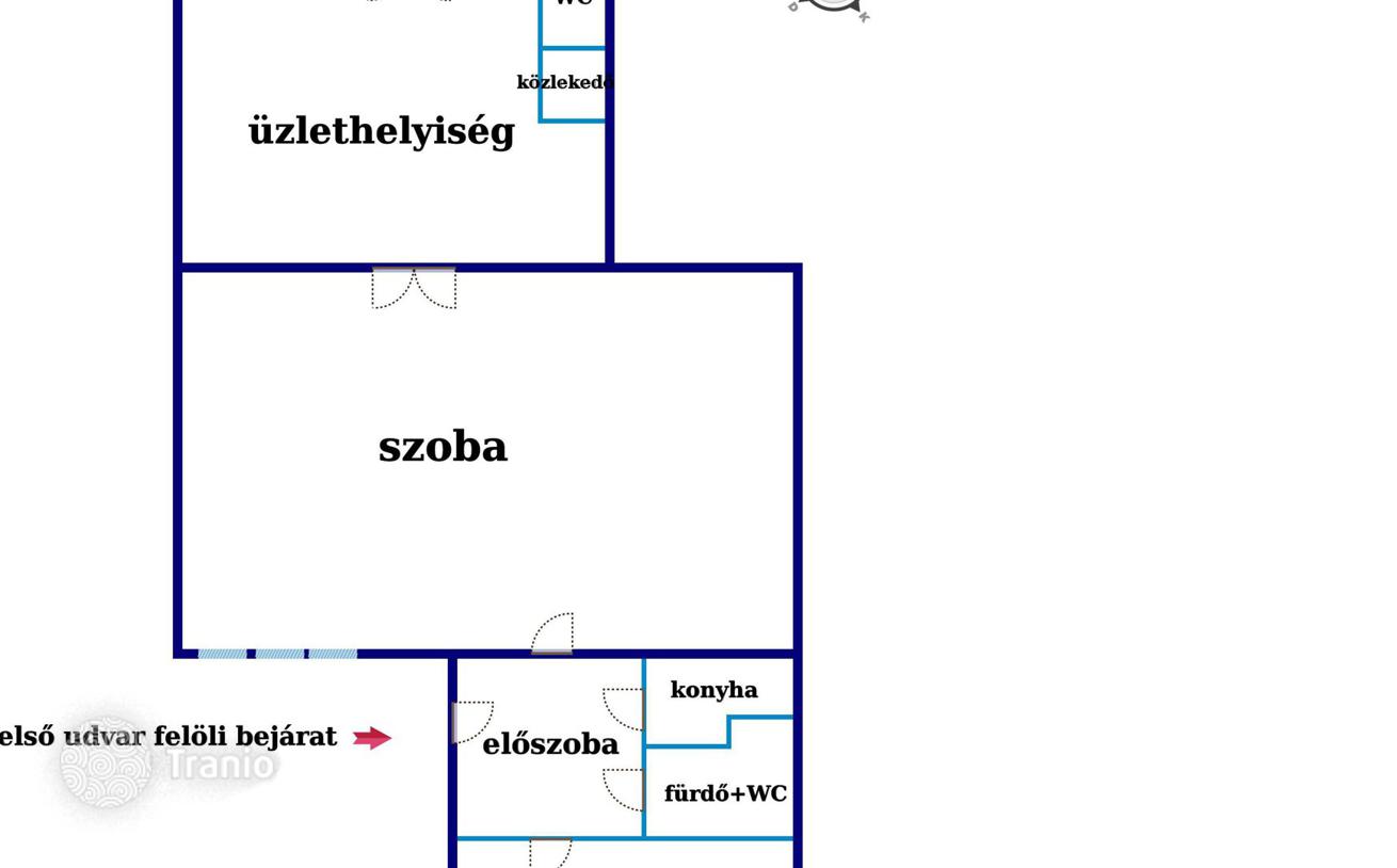 3-комнатная квартира 80 м² в Районе V (Белварош-Липотвароше), Венгрия