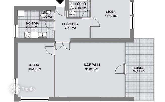 2-Bedroom Apartment with Garden and Garage in District II, Budapest, photo 3