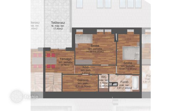 2-Bedroom Apartment in Budapest