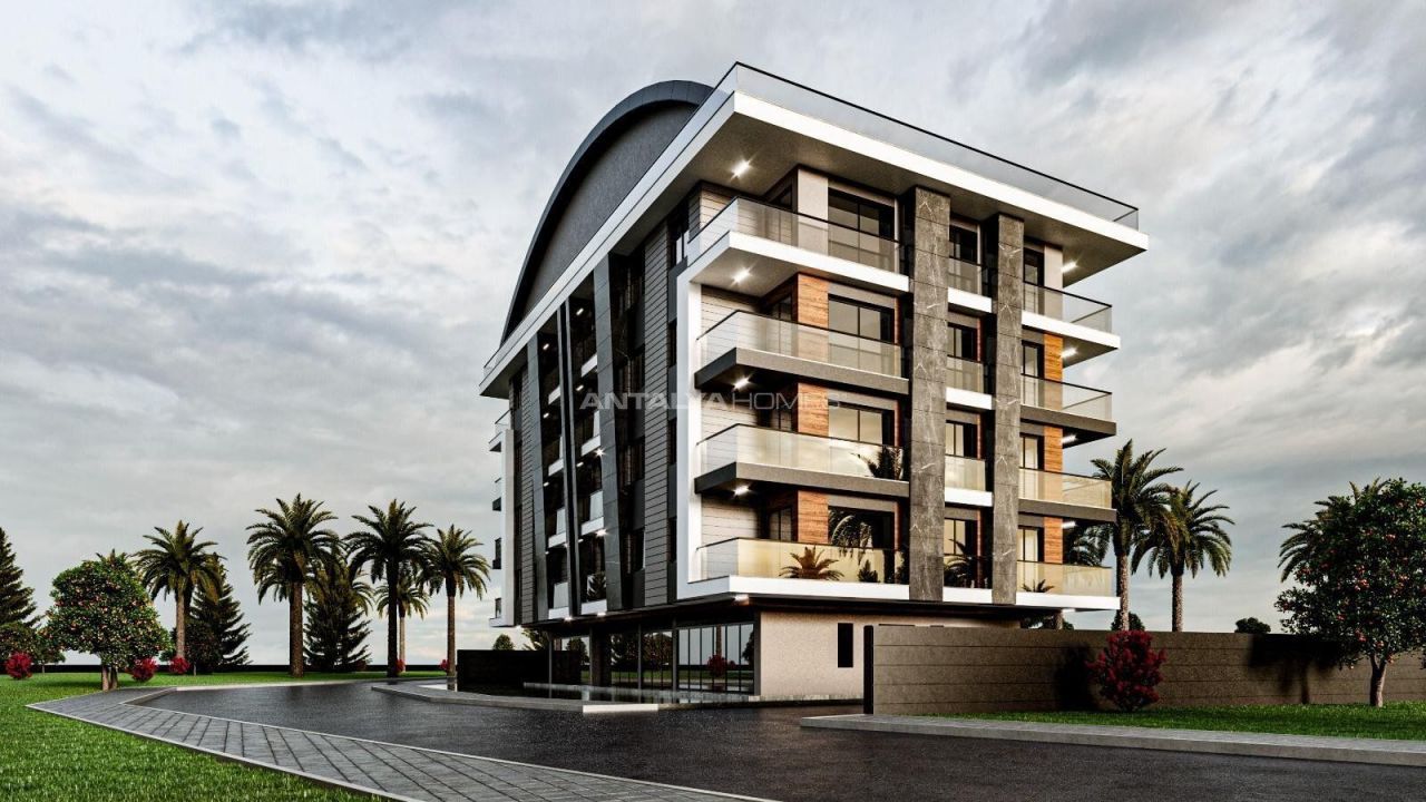 Апартаменты в Анталии, Турция, 57 м²