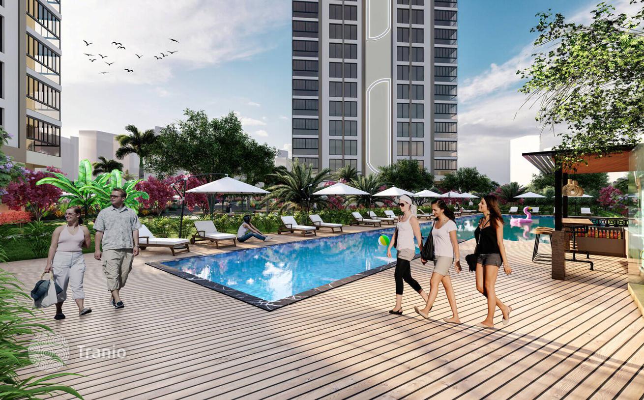 New Apartment with Shared Pool in Mezitli, Mersin