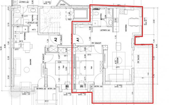 1-комнатные апартаменты в новостройке 71 м² в Салониках, Греция, фото 5