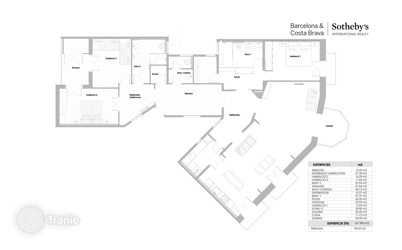 2-Bedroom Apartment in Barcelona, photo 3