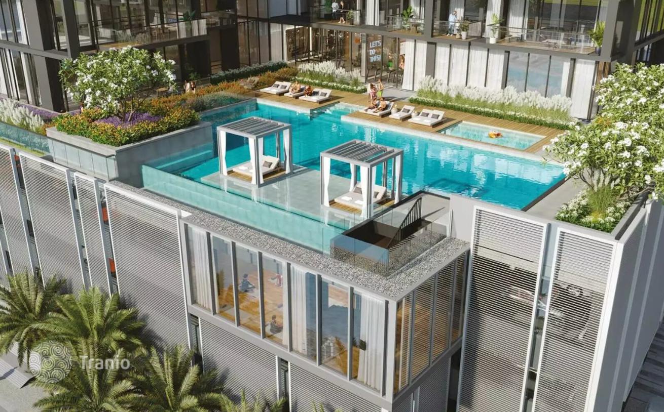 Престижный жилой комплекс The Crestmark на берегу канала в Business Bay, Дубай, ОАЭ, фото 2
