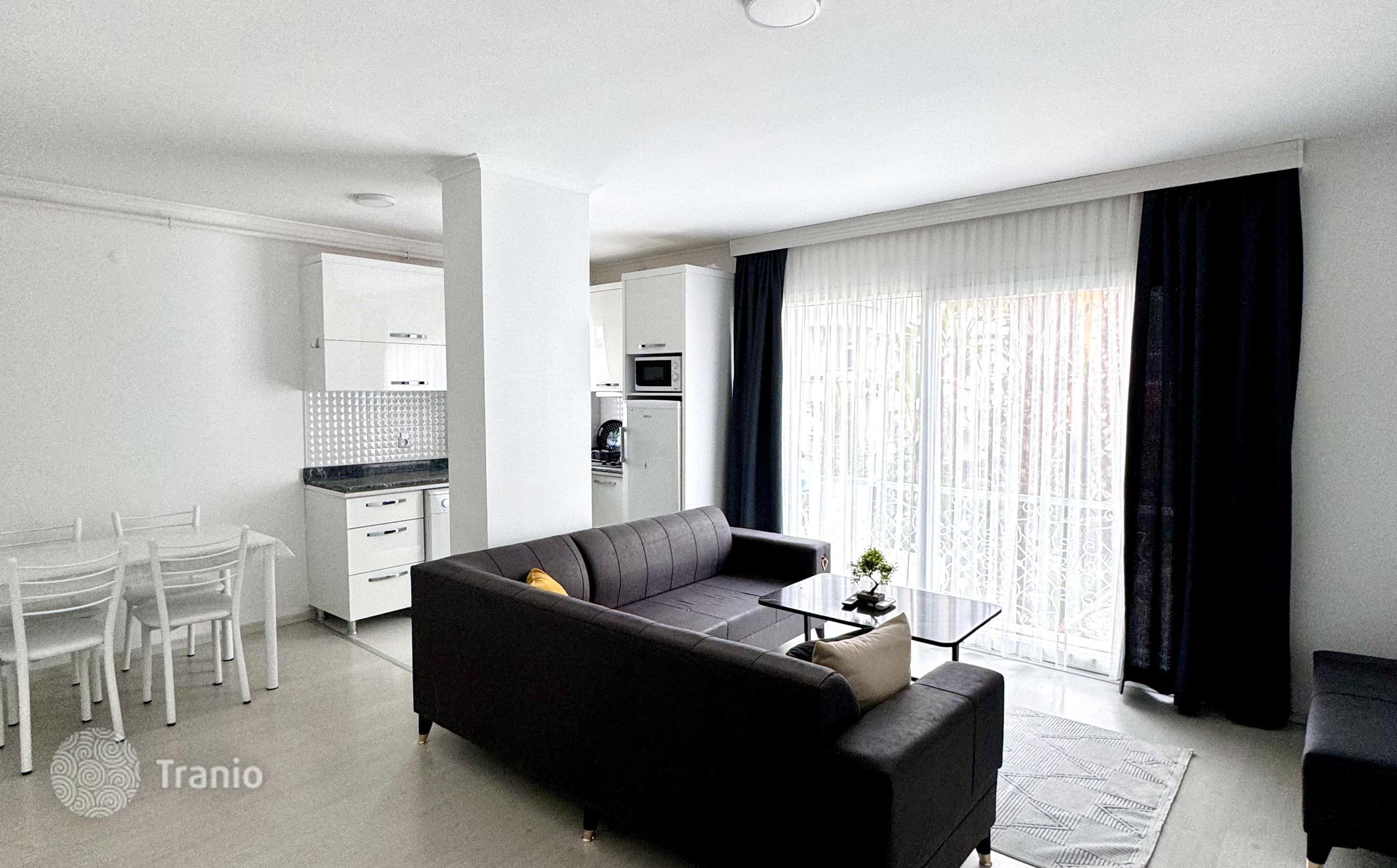 1-Bedroom (1+1) Furnished Apartment with Pool View in Konyaalti, Antalya