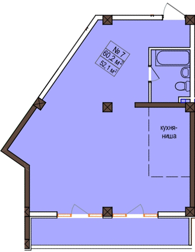Studio Apartment in Marmeland Residential Complex, Sochi