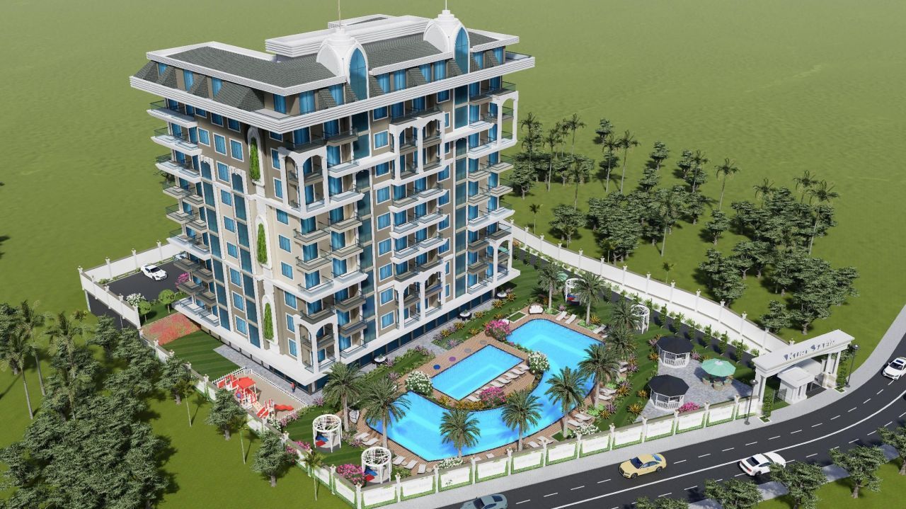 3-Bedroom Penthouse in Avsallar, Alanya