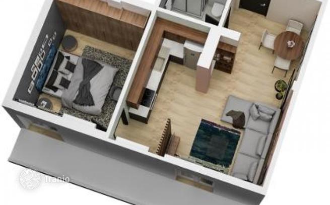 1-комнатная квартира 50 м² в Салониках, Греция, фото 2