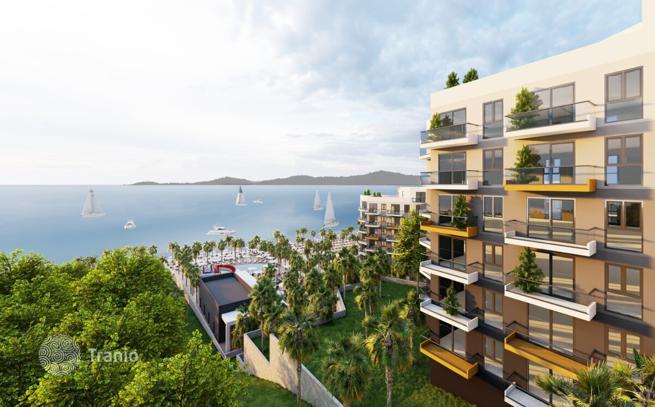 Apartments in a Beachfront Residential Complex in Bodrum