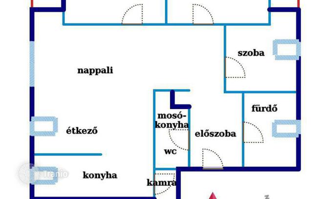 3-Bedroom Apartment in District III, Budapest