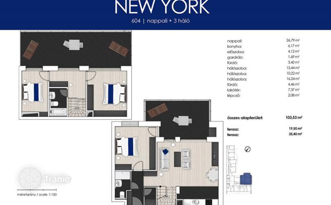3-Bedroom Apartment in District XIII, Budapest