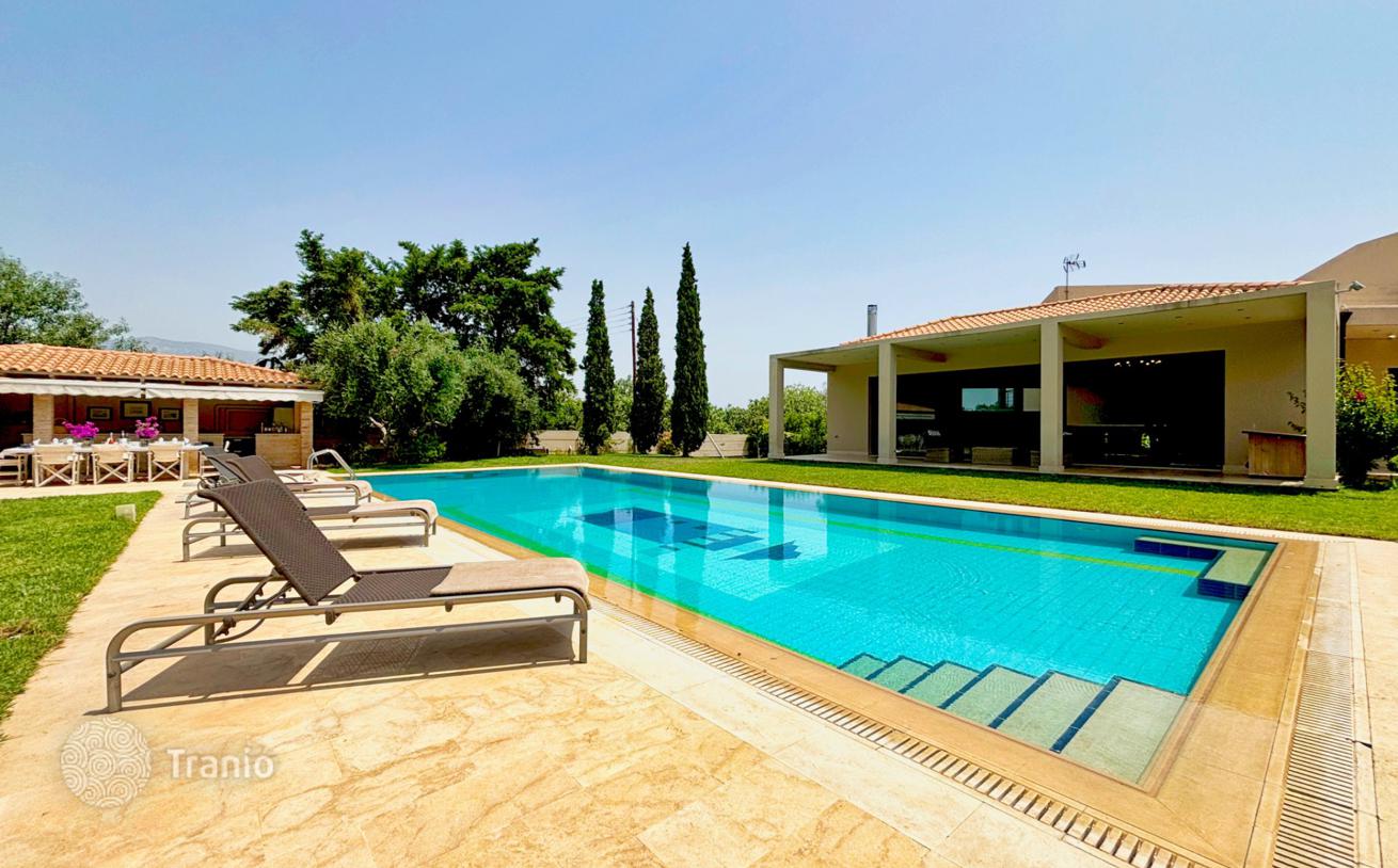 4-Bedroom Villa with 2 Pools and Landscaped Gardens in Peloponnese, Greece