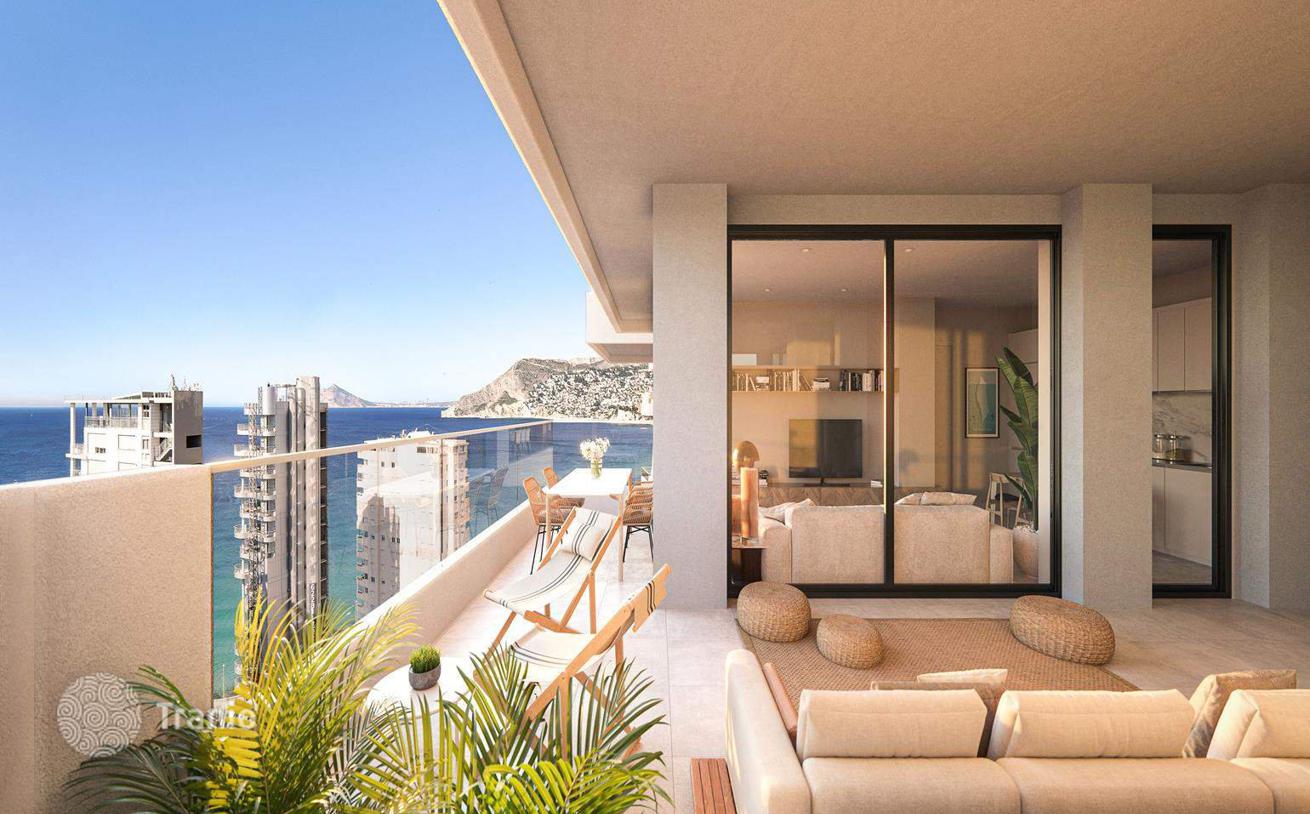 3-Bedroom Apartment with Sea View in Calpe, Alicante, photo 5