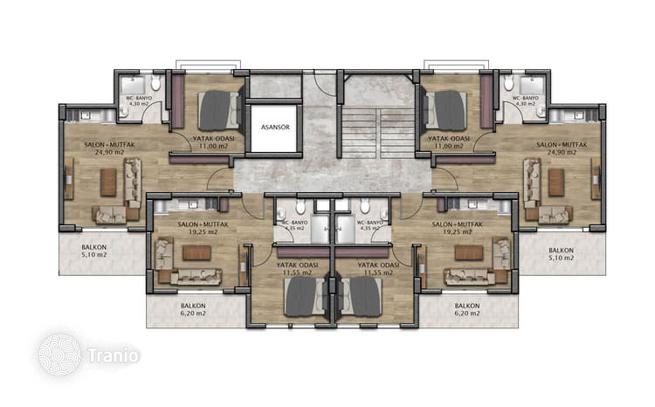 New Apartments in Antalya with Installment Plan