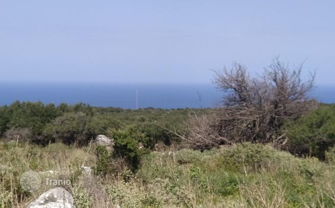Земельный участок рядом с горой с видом на море в Коккино Хорио, Крит, Греция, фото 4