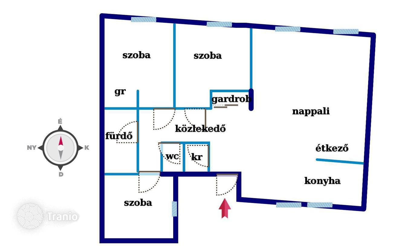 3-Bedroom Apartment in District XXII, Budapest