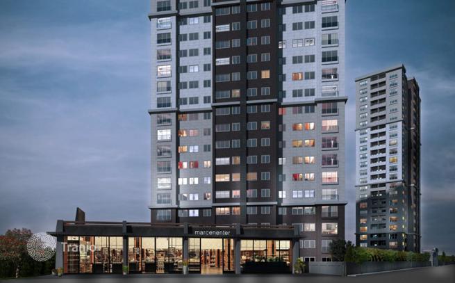 Residential Complex with Shops and Gym in Kartal, Istanbul