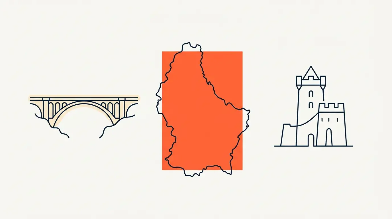 Luxembourg on the Map: Location and Characteristics