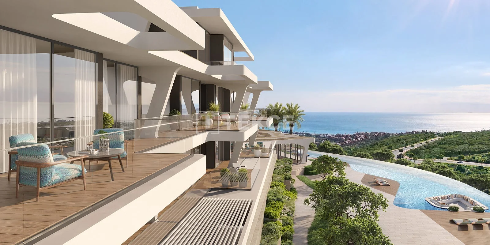 4-Bedroom Apartment with Sea View in Casares