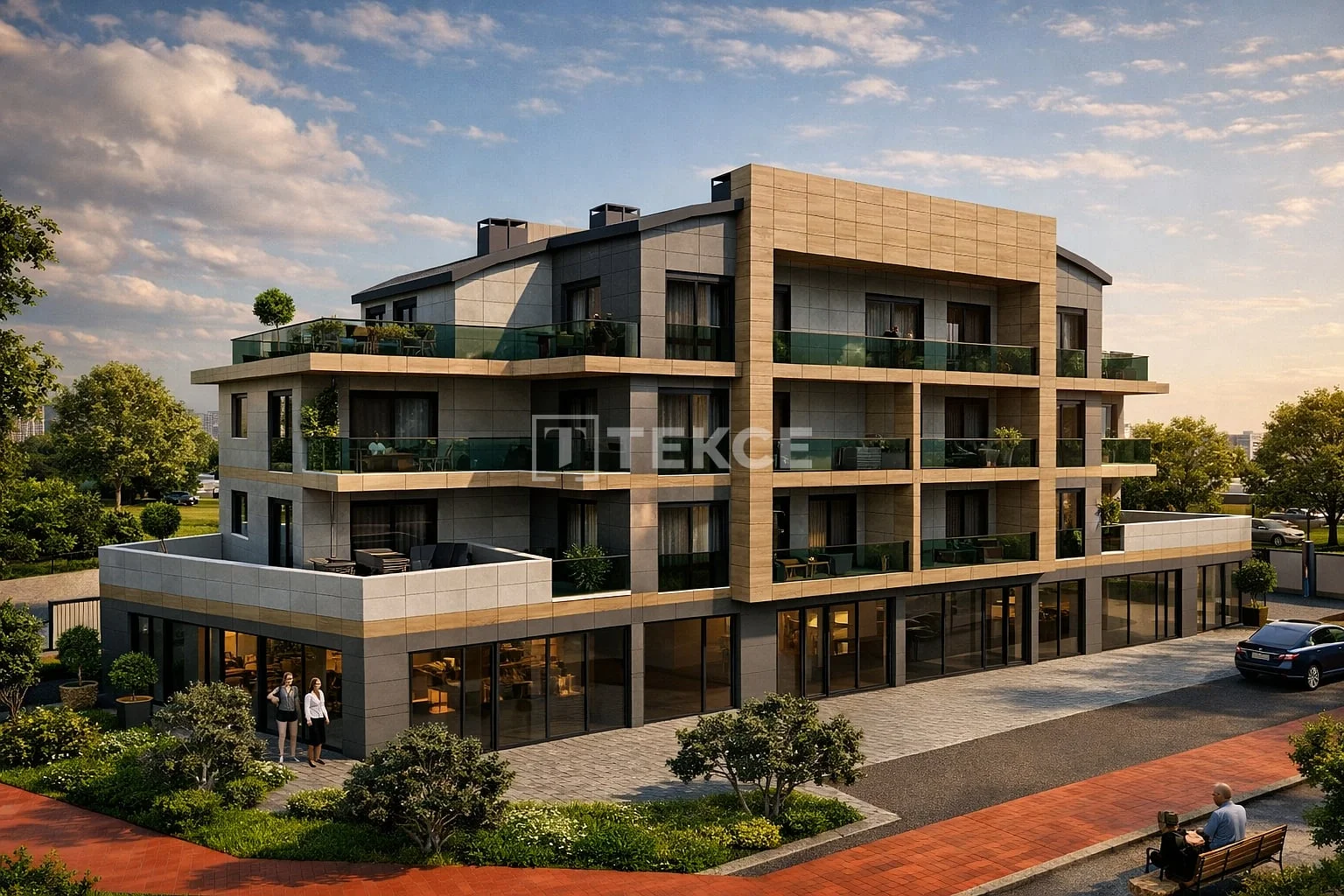 3-Bedroom Duplex Apartment with Terrace in Aksu, Antalya