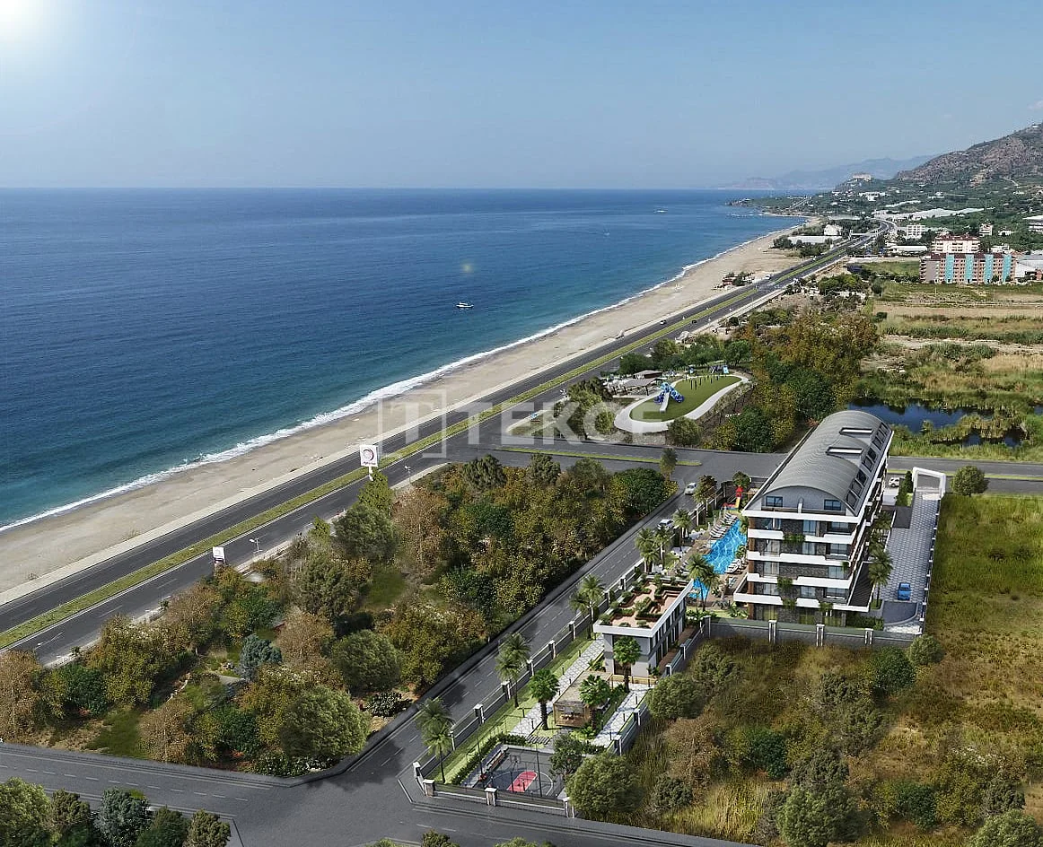 1-Bedroom Apartment with Sea and City View in Demirtas, Alanya