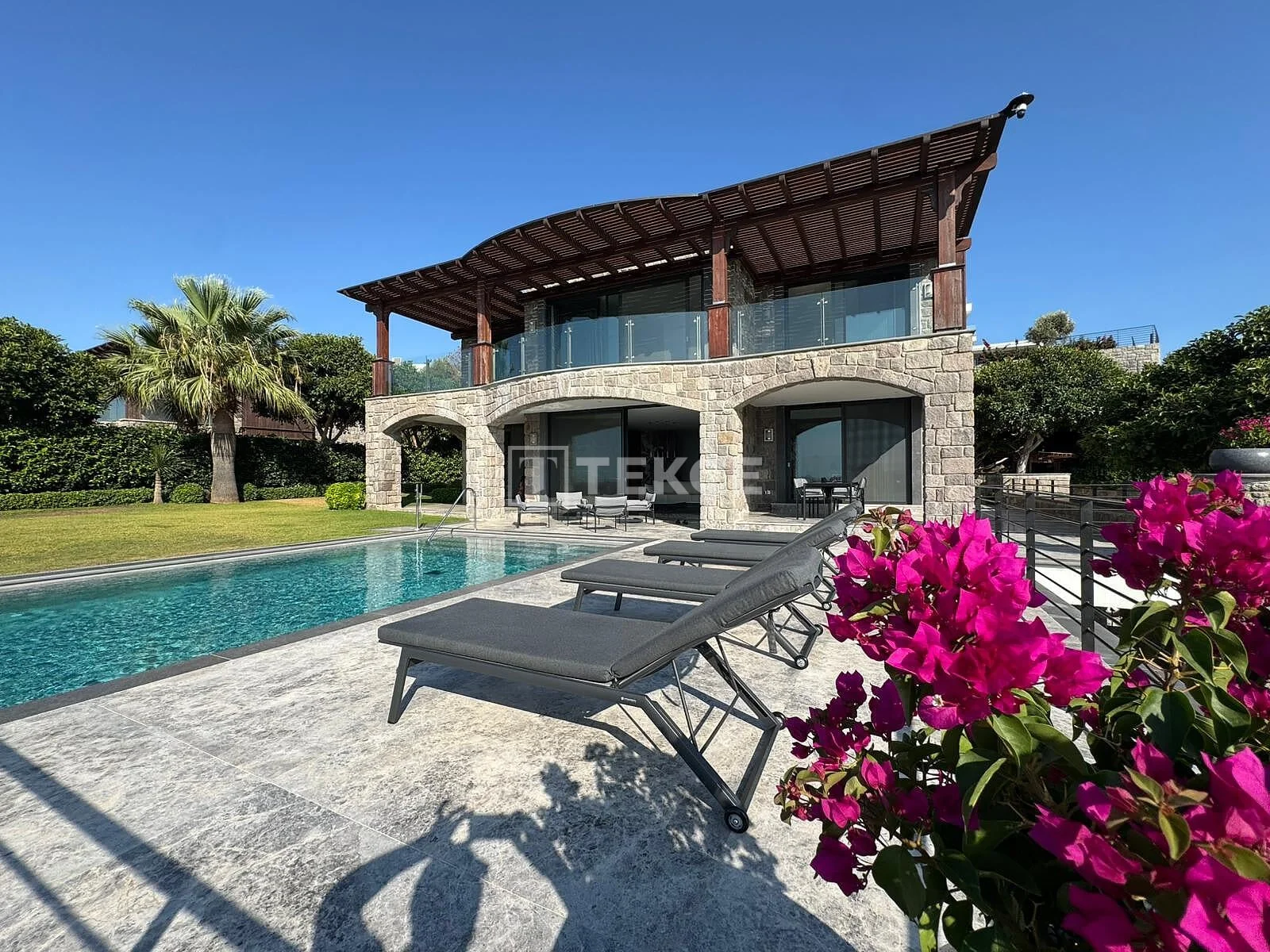 4-Bedroom Villa with Sea View and Private Pool in Yalikavak, photo 4